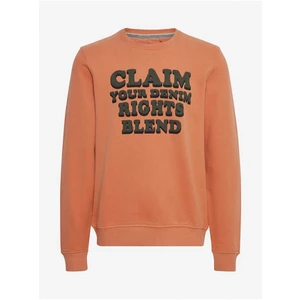 Orange Sweatshirt Blend - Men