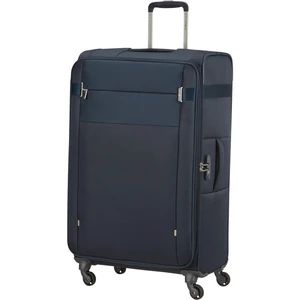 Samsonite Látkový cestovní kufr Citybeat EXP 105/113 l - tmavě modrá