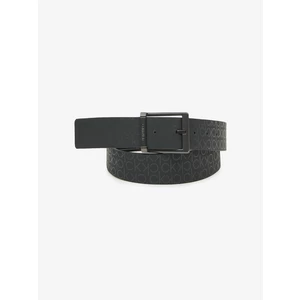 Black Men's Patterned Belt Calvin Klein - Men's