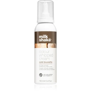 Milk Shake Colour Whipped Cream tónovacia pena pre všetky typy vlasov Cold Brunette 100 ml