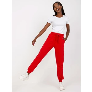 Pantaloni della tuta da donna Fashionhunters Red