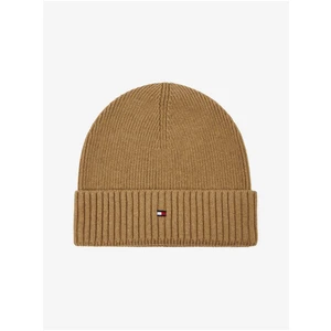 Khaki Men's Ribbed Winter Cap Tommy Hilfiger - Mens