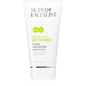 Super Facialist Salicylic Acid Anti Blemish odličovací čistiaci gél pre problematickú a mastnú pokožku 150 ml