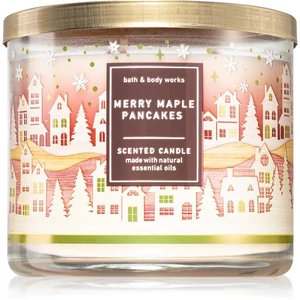 Bath & Body Works Merry Maple Pancakes vonná svíčka 411 g