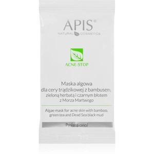 Apis Natural Cosmetics Acne-Stop Professional čisticí a zjemňující maska pro mastnou pleť se sklonem k akné 20 g