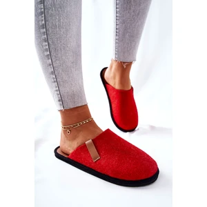 Women's Slippers Big Star II267002 Red-Brown