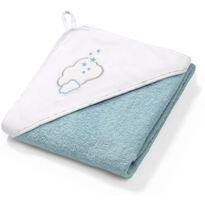 BabyOno Towel osuška s kapucí 76 x 76 cm Blue 1 ks