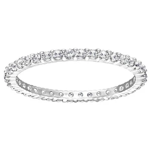 Swarovski Okouzlující třpytivý prsten s krystaly Swarovski Vittore 500777 52 mm