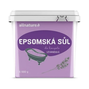 ALLNATURE Epsomská soľ Levanduľa 5 kg