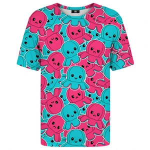 Mr. GUGU & Miss GO Unisex's Happy Sad Octopus T-Shirt Tsh2352