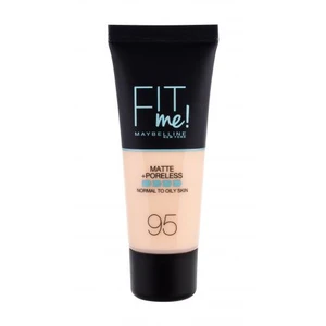 Maybelline Fit Me! Foundation Matte + Poreless 095 Fair Porcelain tekutý make-up so zmatňujúcim účinkom 30 ml