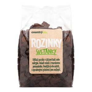 Country Life Rozinky sultánky 250 g