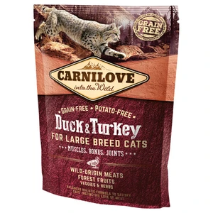 CARNILOVE cat  ADULT LARGE duck/turkey - 400g