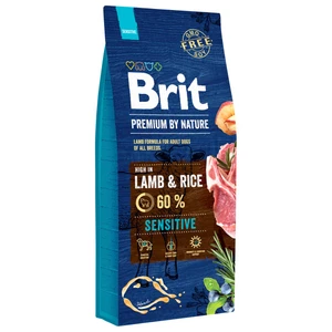 BRIT dog Premium By Nature SENSITIVE LAMB & RICE - 3kg