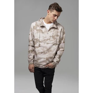 Camo Pull Over Windbreaker sandcamo