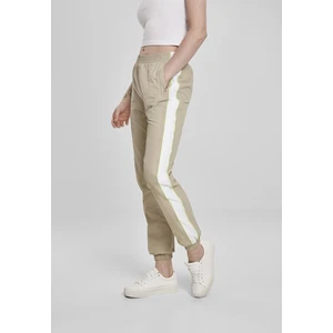 Ladies Piped Track Pants Concrete/electriclime