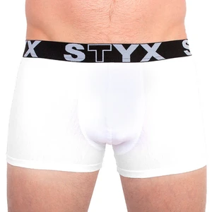 Men&#39;s boxers Styx sports rubber oversize white (R1061)