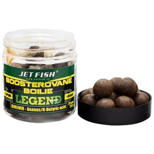 Jet fish boosterované boilie legend range bioliver-ananás/n-butyric 250 ml - 24 mm