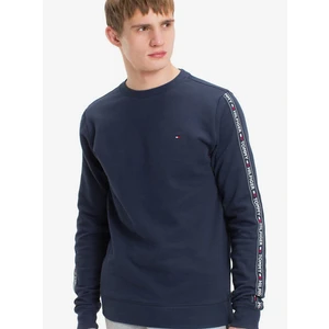 Tommy Hilfiger Blue Mens Sweatshirt Track Top LS HWK - Mens