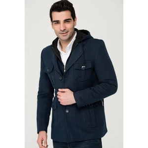 K7536 DEWBERRY MALE COAT-LACİVERT