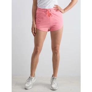 Pink cotton shorts