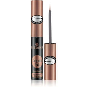 Essence Liquid Link vodeodolné očné linky odtieň 02 Ash Brown 3 ml