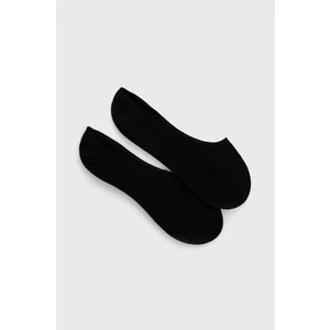 Černé dámské ponožky no-show socks, 2 páry