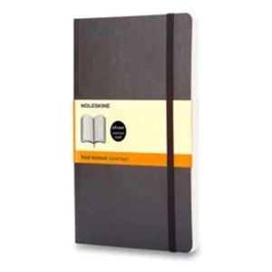 Moleskine Zápisník černý S, linkovaný, měkký