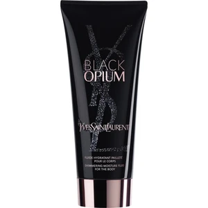 Yves Saint Laurent Black Opium - telové mlieko s trblietkami 200 ml