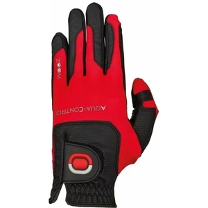 Zoom Gloves Aqua Control Mens Golf Gloves Black/Red