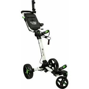 Axglo Tri-360 V2 3-Wheel SET White/Green Cărucior de golf manual