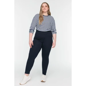 Trendyol Curve Navy Knitted Leggings