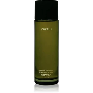 WHAMISA Cactus Purifying Toner jemné exfoliačné tonikum pre rozjasnenie pleti 120 ml