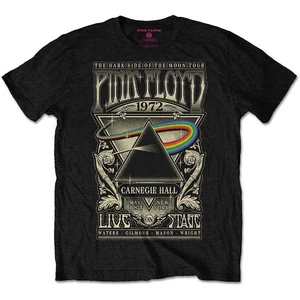 Pink Floyd Koszulka Unisex Carnegie Hall Poster Black 3XL