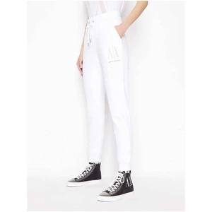 White Women's Sweatpants Armani Exchange - Women