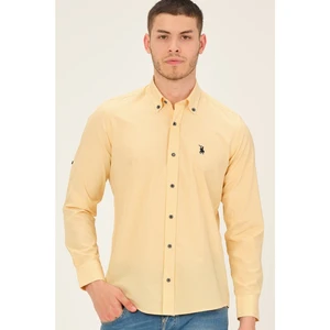 G776 DEWBERRY MEN'S SHIRT-YELLOW