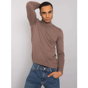 Men's sweater Daxton LIWALI coffee melange