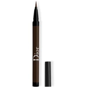 DIOR Diorshow On Stage Liner tekuté oční linky v peru voděodolné odstín 781 Matte Brown 0,55 ml