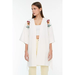 Trendyol Stone Tied Kimono&Caftan