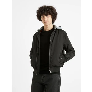 Celio Cujameshoo Hooded Bomber Jacket - Men