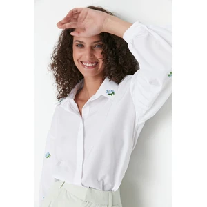 Camicia da donna Trendyol Ecru