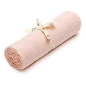 Eseco Muslin Bath Towel Pink osuška 100x120 cm