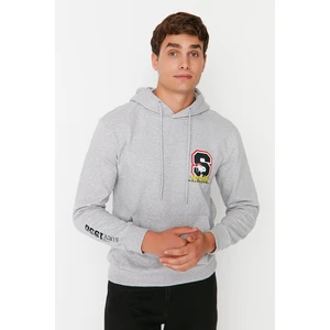 Trendyol Sweatshirt - Gray - Regular fit