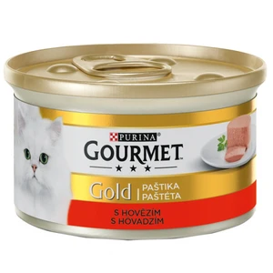 GOURMET GOLD Paštéta 24x85g Hovädzie