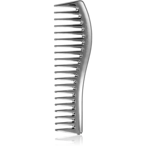 Janeke Chromium Line Wavy Comb for Gel Application hřeben na vlasy k nanášení gelových produktů 18,5 x 5 cm