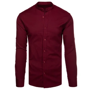 Men's Monochrome Burgundy Dstreet Shirt