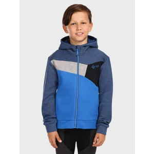 Boys' cotton sweatshirt Kilpi PREDA-JB Blue