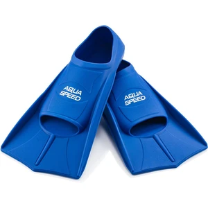 AQUA SPEED Unisex's Snorkel Flippers Training Navy Blue Pattern 11