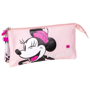 PENCIL CASE 3 COMPARTIMENTOS MINNIE