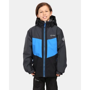 Boys' ski jacket Kilpi ATENI-JB Dark grey